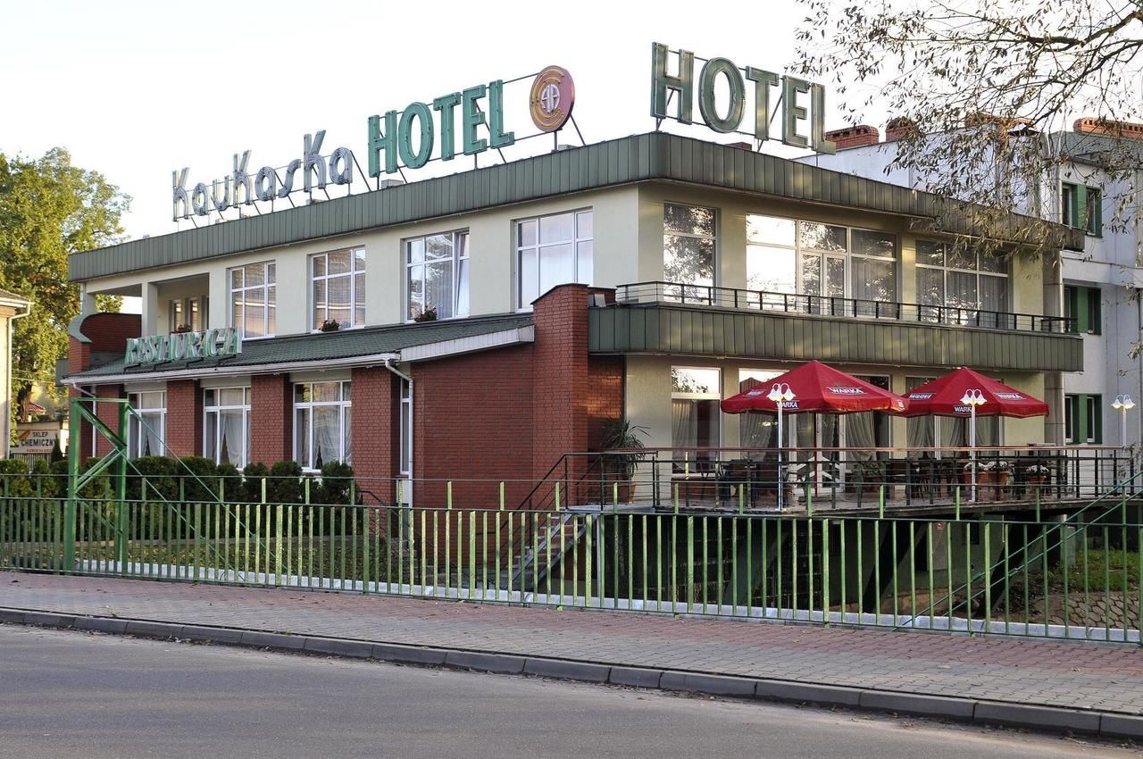 Отель Hotel Kaukaska Вольштын-4